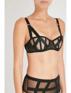 BLUEBELLA Karolina Mesh Bra -Boutique Fashion Lingerie Store 271 3003600 40149 BLACK ALT03