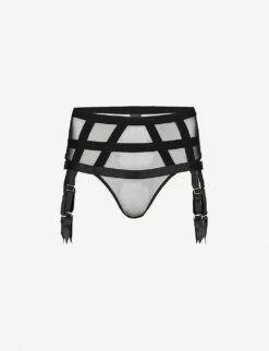 BLUEBELLA Karolina Mesh Suspender Belt