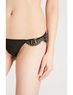 BLUEBELLA Marina Lace Thong 11 BLUEBELLA Marina Lace Thong -Boutique Fashion Lingerie Store 271 3003600 40164 BLACK ALT03