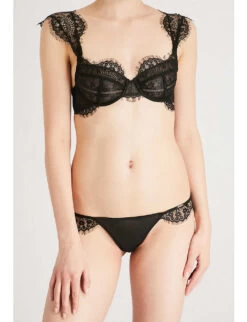 BLUEBELLA Marina Lace Thong 13 BLUEBELLA Marina Lace Thong -Boutique Fashion Lingerie Store 271 3003600 40164 BLACK ALT05