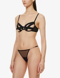 BLUEBELLA Emilia Underwired Bra -Boutique Fashion Lingerie Store 271 3003600 40246 BLACK ALT01