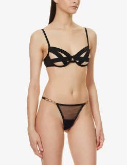 BLUEBELLA Emilia Underwired Bra -Boutique Fashion Lingerie Store 271 3003600 40246 BLACK ALT02