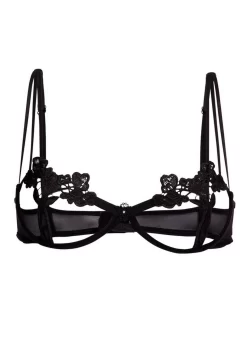 BLUEBELLA Nova Ouvert Cup Bra (Black)