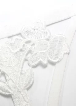 BLUEBELLA Nova Suspender Belt (Ivory) -Boutique Fashion Lingerie Store 34803.iv bluebella nova suspender ivory white bottoms sexy lingerie b