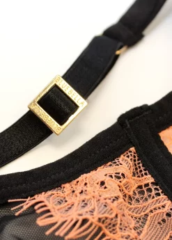 BLUEBELLA Bellana Non Padded Bra -Boutique Fashion Lingerie Store 40963 bluebella bra underwire non padded terra cotta black pink lace sexy lingerie h