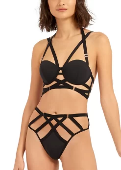 BLUEBELLA Rhodes Bra -Boutique Fashion Lingerie Store 41006 bluebella rhodes bra underwire padded black sexy lingerie e scaled