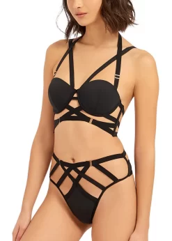 BLUEBELLA Rhodes Bra -Boutique Fashion Lingerie Store 41006 bluebella rhodes bra underwire padded black sexy lingerie f scaled