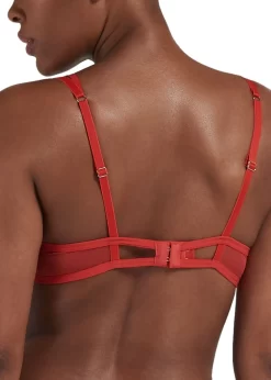 BLUEBELLA Tempest Bra -Boutique Fashion Lingerie Store 44154 bluebella tempest red ouvert open cupless bra sexy lingerie C