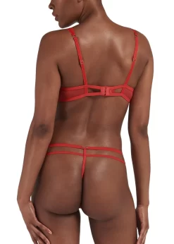 BLUEBELLA Tempest Bra -Boutique Fashion Lingerie Store 44154 bluebella tempest red ouvert open cupless bra sexy lingerie F