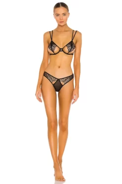 BLUEBELLA STRING EMERSON Black -Boutique Fashion Lingerie Store BEBE WI167 V4