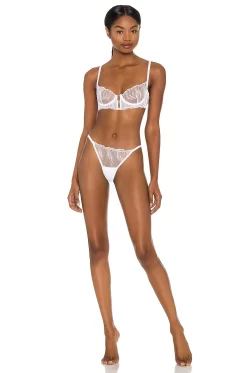BLUEBELLA Irena Bra White -Boutique Fashion Lingerie Store BEBE WI205 V4