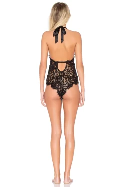 BLUEBELLA Natalia Bodysuit Black -Boutique Fashion Lingerie Store BEBE WI28 V3