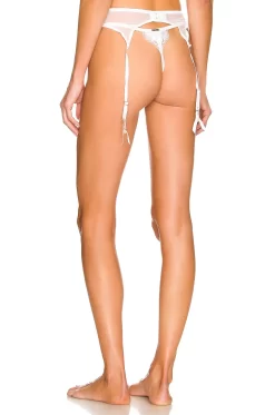 BLUEBELLA Marseille Garter White 6 BLUEBELLA Marseille Garter White -Boutique Fashion Lingerie Store BEBE WI323 V3