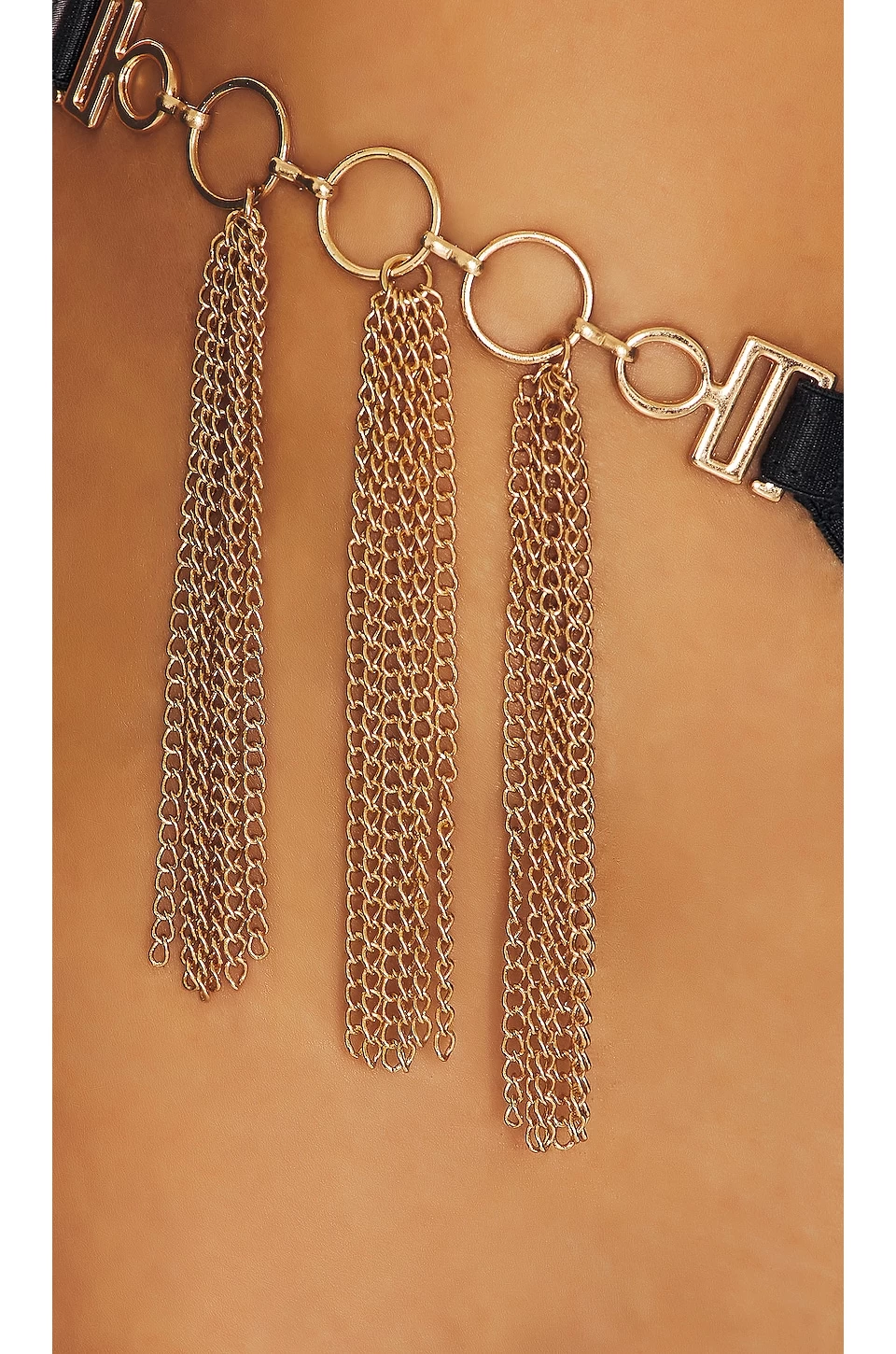 BLUEBELLA Aurora Thong Black & Gold 5 BLUEBELLA Aurora Thong Black & Gold - Image 5