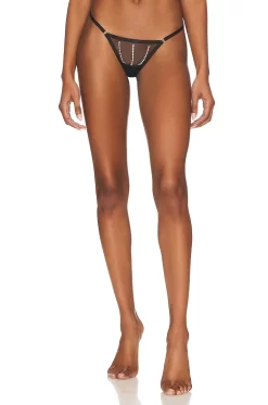 BLUEBELLA Zenn Thong Black & Silver