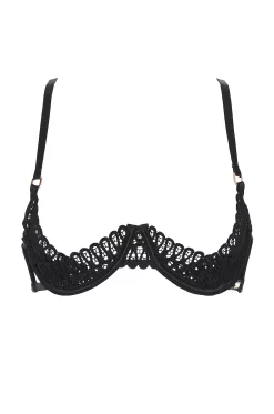 BLUEBELLA Tallulah Open Wired Bra Black