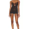 BLUEBELLA Alanna Longline Basque Black