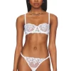 BLUEBELLA Gabriella Wired Bra White Topaz & Sheer