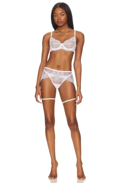 BLUEBELLA Rafaela Wired Bra White -Boutique Fashion Lingerie Store BEBE WI421 V4