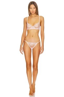 BLUEBELLA Marseille Thong Pearl Pink -Boutique Fashion Lingerie Store BEBE WI428 V4