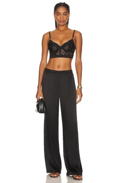 BLUEBELLA Eleanora Wired Bustier Black -Boutique Fashion Lingerie Store BEBE WI440 V5