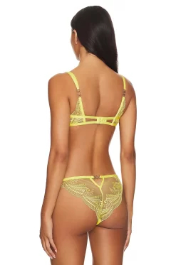 BLUEBELLA Rafaela Wired Bra Yellow Iris -Boutique Fashion Lingerie Store BEBE WI451 V3