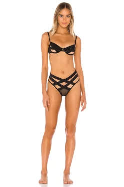 BLUEBELLA Emilia Bra Black -Boutique Fashion Lingerie Store BEBE WI89 V4