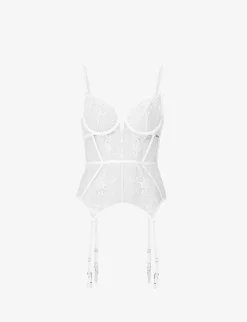 BLUEBELLA Marseille Underwired Stretch-mesh Basque