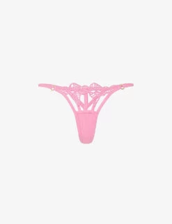 BLUEBELLA Sapphira High-rise Stretch-woven Thong