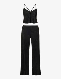 BLUEBELLA Neeson V-neck Woven Pyjamas