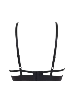 BLUEBELLA Alanna Bra -Boutique Fashion Lingerie Store bluebella alanna bra underwired non padded quarter cup black lace sexy lingerie I