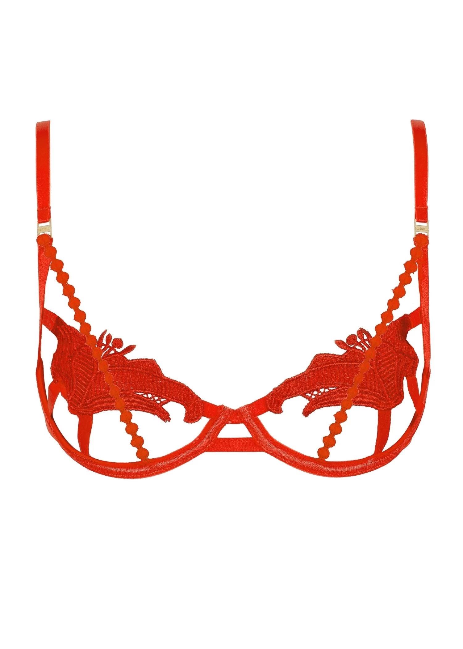 BLUEBELLA Amina (Red) Open Bra 1 BLUEBELLA Amina (Red) Open Bra