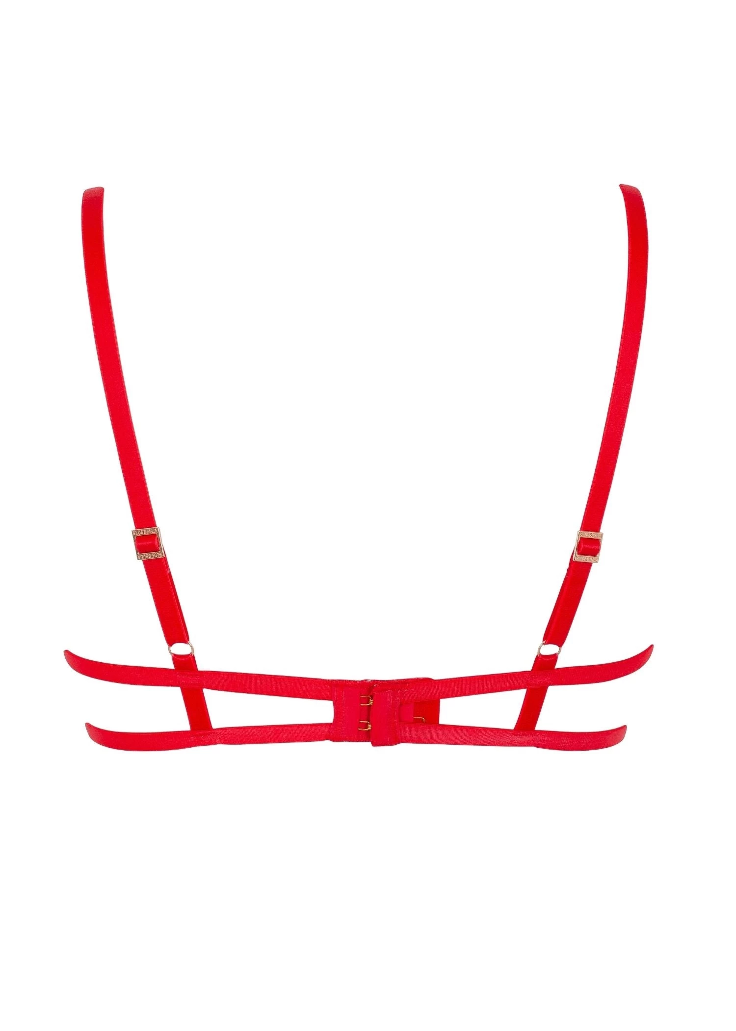 BLUEBELLA Amina (Red) Open Bra 6 BLUEBELLA Amina (Red) Open Bra - Image 6