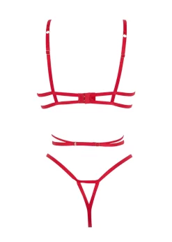 BLUEBELLA Aria Wired Body (Red) 11 BLUEBELLA Aria Wired Body (Red) -Boutique Fashion Lingerie Store bluebella aria wired body red cupless ultra sexy lingerie bodywear F