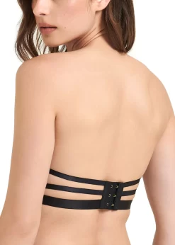 BLUEBELLA Karina Open Bra (Black) 10 BLUEBELLA Karina Open Bra (Black) -Boutique Fashion Lingerie Store bluebella karina bra underwired cupless strapless open bra ultra sexy lingerie C