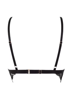 BLUEBELLA Marseille Soft Bra (Black) -Boutique Fashion Lingerie Store bluebella marseille black soft bra bralette non padded wirefree sexy lingerie F