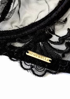 BLUEBELLA Marseille Bra (Black) -Boutique Fashion Lingerie Store bluebella marseille bra black nonpadded underwire lace sexy lingerie J K scaled