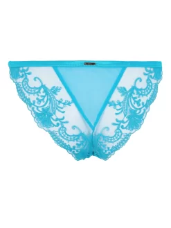 BLUEBELLA Marseille Brief (Peacock Blue) 11 BLUEBELLA Marseille Brief (Peacock Blue) -Boutique Fashion Lingerie Store bluebella marseille brief peacock blue lace panty sexy lingerie F