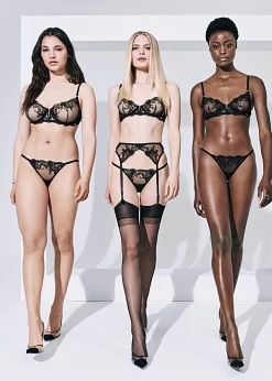 BLUEBELLA Marseille Thong (Black) 22 BLUEBELLA Marseille Thong (Black) -Boutique Fashion Lingerie Store bluebella marseille lace mesh bra thong suspender collection B 58520a7b 22bc 404e 8808 8feced2a3631