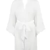 BLUEBELLA Marseille Luxury Satin Kimono (White)