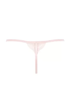 BLUEBELLA Marseille Thong (Pale Pink) -Boutique Fashion Lingerie Store bluebella marseille thong pale pink embroidery mesh underwear sexy lingerie G