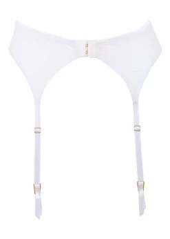 BLUEBELLA Marseille Suspender (White) 11 BLUEBELLA Marseille Suspender (White) -Boutique Fashion Lingerie Store bluebella marseille white suspender belt sexy bottoms sexy lingerie H