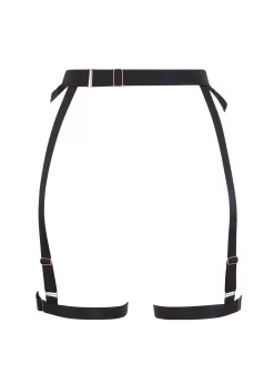 BLUEBELLA Miriam Thigh Harness -Boutique Fashion Lingerie Store bluebella miriam thigh harness bondage garter black bottoms sexy lingerie G