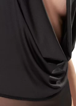 BLUEBELLA Ocean Soft Body (Black) -Boutique Fashion Lingerie Store bluebella ocean soft body black halter neck low back luxury lingerie E