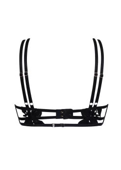 BLUEBELLA Ophelia Wired Bra (Black) -Boutique Fashion Lingerie Store bluebella ophelia wired cupless bra black sexy lingerie G