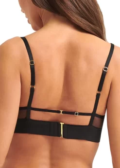 BLUEBELLA Orla Bra -Boutique Fashion Lingerie Store bluebella orla bra underwired non padded soft mesh sports black bralette everyday lingerie C