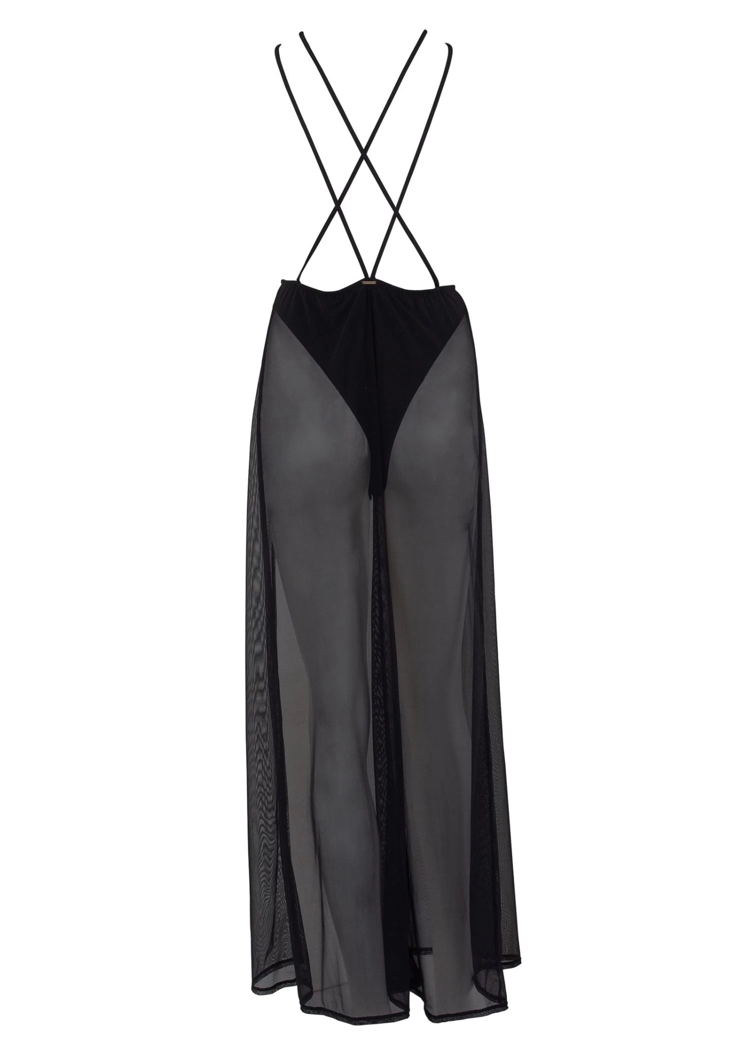 BLUEBELLA Paloma Long Chemise (Black) 7 BLUEBELLA Paloma Long Chemise (Black) - Image 7