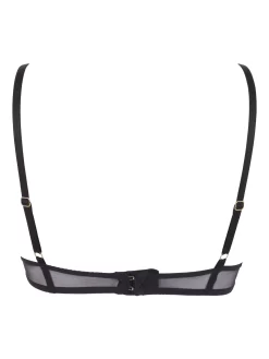 BLUEBELLA Persephone Bra 13 BLUEBELLA Persephone Bra -Boutique Fashion Lingerie Store bluebella persephone bra nude mesh black embroidery underwired non padded sexy lingerie G