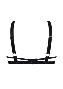 BLUEBELLA Salma Open Wired Bra (Black) 9 BLUEBELLA Salma Open Wired Bra (Black) -Boutique Fashion Lingerie Store bluebella salma open wired bra cupless black sexy lingerie E