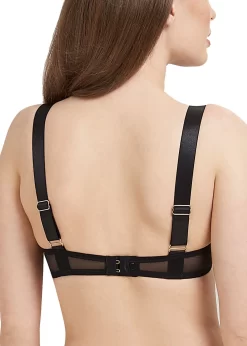 BLUEBELLA Sawyer Bra -Boutique Fashion Lingerie Store bluebella sawyer bra black underwire nonpadded sexy lingerie C